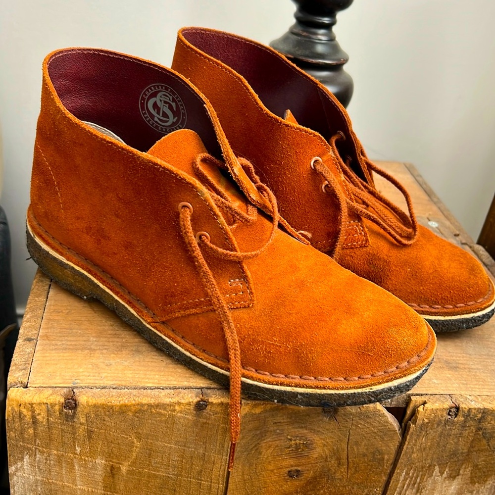 Charles F Stead original suede shoes